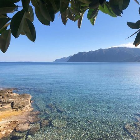 The Island House - Family Size Apt - Overlooking The Aegean - 3 Steps From The Beach Mókhlos Ngoại thất bức ảnh